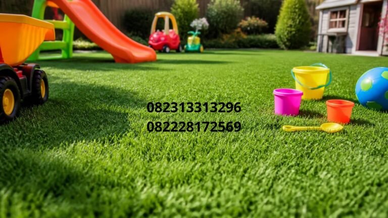 rumput sintetis ramah anak