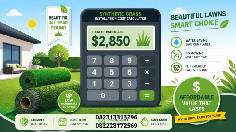 Harga Pasang Rumput Sintetis