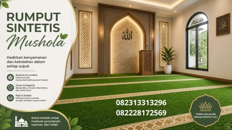 Rumput Sintetis Mushola