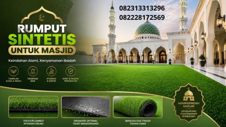 Rumput Sintetis Untuk Masjid