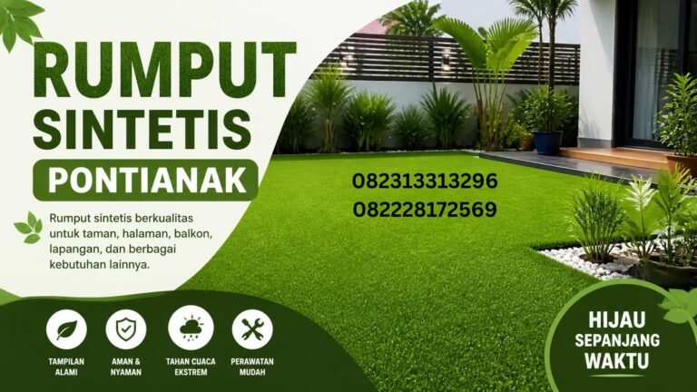 Rumput sintetis Pontianak